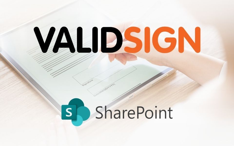 Webinar: Digital signing with ValidSign from SharePoint